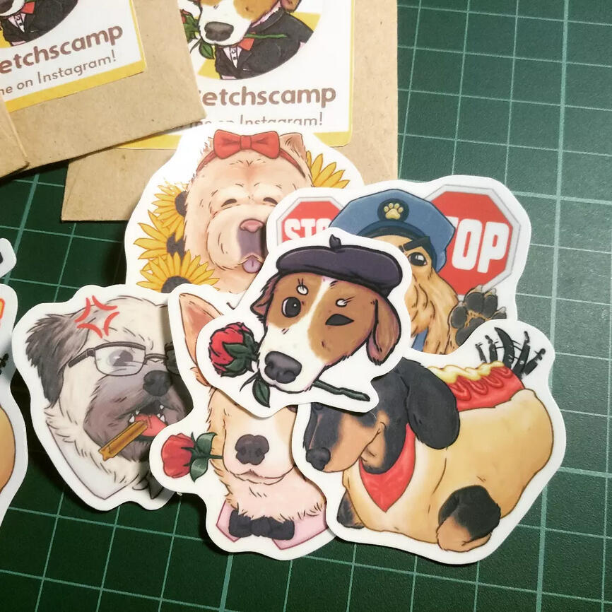 Pet Sticker Designs
