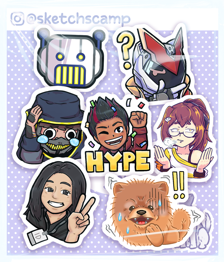 Emotes Stickers
